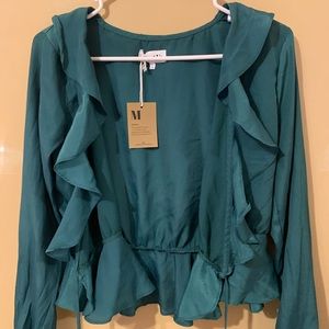ASSORTED BRAND long sleeve blouse